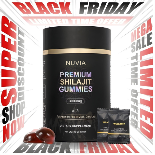 Nuvia™ Shilajit Himalayo en Gominolas